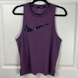 Nike Running Dri-Fit Athletic Tank Top, Medium